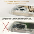 thumbnail image 3 of Bling Mirror Case Compatible with iPhone 15 Pro Max Shockproof,Sparkle Rhinestone Glitter Diamond Phone Case with Camera Lens Protector,Airbag Anti-Fall Drop Protection Cover for Women Girl, 3 of 13