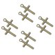 thumbnail image 5 of EeaseMX 100 piezas de dijes para bisutería de moda, accesorios para colgantes de cruz, manualidades, aleaciones vintage, collares, suministro a granel (latón antiguo), 5 of 5