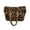 Brown, variant on Unique Leopard Print Furry Shoulder Bag Spacious Interior Underarm Bags Travel Handbag for Work Shopping or Leisure