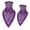 Purple, variant on Scarf 2pc Unisex Rave Bandana Neck Gaiter Tube Headwear for Women Men Face Scarf Wine One Size