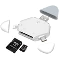thumbnail image 1 of Lector de Tarjetas SD para iPhone/USB C/USB 3.0, Lector de Tarjetas SD para iPhone, iPad, iPad Pro, iPod, Android, Huawei, Samsung, PC, Macbook Pro/Air Rojo Verde, 1 of 5