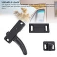 thumbnail image 3 of Kit de Loquet de Porte Moustiquaire RV, Remplacement de Poignée en Métal Noir, Poignée de Porte Moustiquaire RV Installation Facile, Adapté pour Véhicule de Camping, 3 of 7