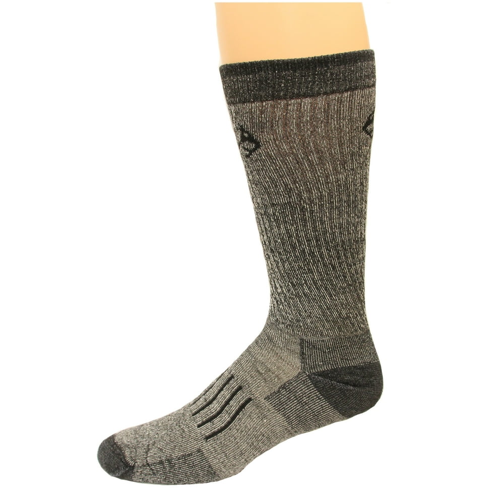 Realtree - RealTree Full Cushion Merino Wool Crew Socks, 1 Pair, Large ...