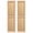 Unfinished Pine, variant on AWC Exterior Wood Window Shutters Raised Panel 15"wide x 51"high Unfinished