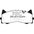 thumbnail image 2 of EBC Brakes Yellowstuff 4000 Series Street and Track Brake Pad Set Fits select: 2019-2023 BMW X5 XDRIVE40I, 2023 BMW I4 EDRIVE35, 2 of 2