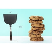 Mainstays Jumbo Baking 12.8 in Stainless Steel Nylon Kitchen Spatula