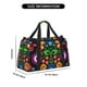 thumbnail image 3 of Balery Traditional Floral Polish Bolsa de Gimnasio para Mujeres, Bolsa de Viaje con Bolsillo Húmedo, Bolsa de Fin de Semana para Mujeres, Bolsa de Viaje Resistente al Agua, 3 of 7