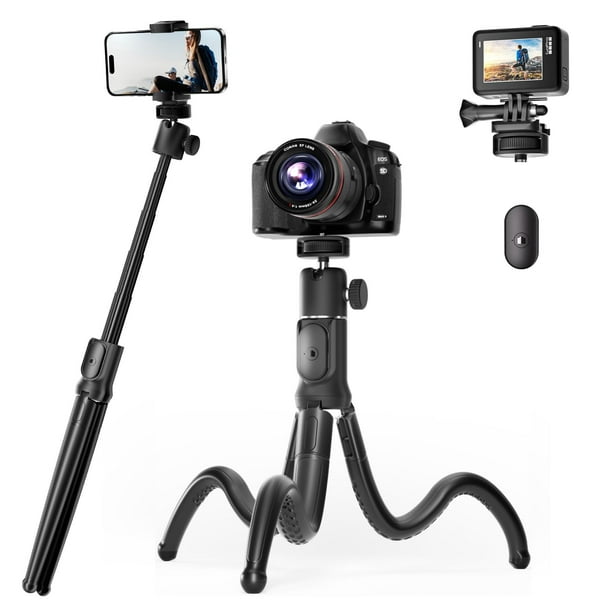Teléfono extensible con trípode UBeeSize con palo para selfies y control remoto