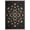 Black Gray, variant on Garvee 2'x6' Vintage Butterfly Runner Rug Wavy Border Carpet, Machine Washable Low Pile Retro Insect Print Rug for Hallway Bedroom Home Decor, Black Gray
