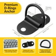 thumbnail image 2 of Furniture Anchors for Baby Proofing, 400lbs 6Packs Anti-Tip Furniture Straps Wall Anchors for Furniture Toddler Proofing Dresser Bookshelf Cabinet Mirror Safety, 2 of 7