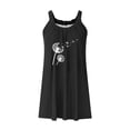 thumbnail image 4 of FAIWAD 2024 Robes d'Été pour Femmes Robe Courte Décontractée Col Rond Ample Mini Robe Vacances Plage, 4 of 4