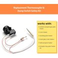 thumbnail image 3 of EcoNesxp 13 Pcs de Rechange pour Chauffe-Terrasse Thermocouples et Capteurs de Sécurité 8 Thermocouples et Capteurs de Sécurité, 3 of 5