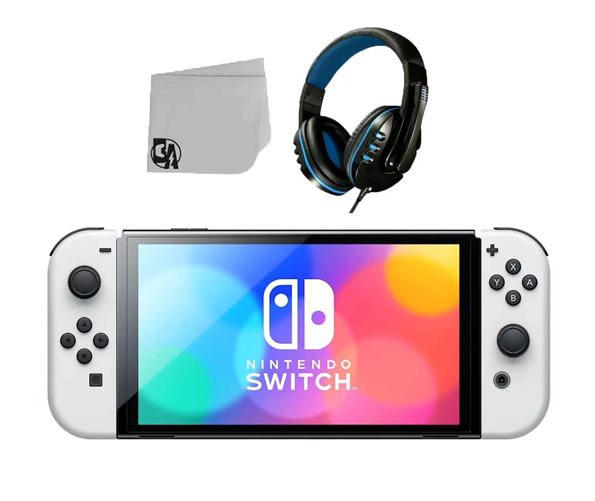 Pre-Owned Nintendo Switch OLED Model White Set with BOLT AXTION