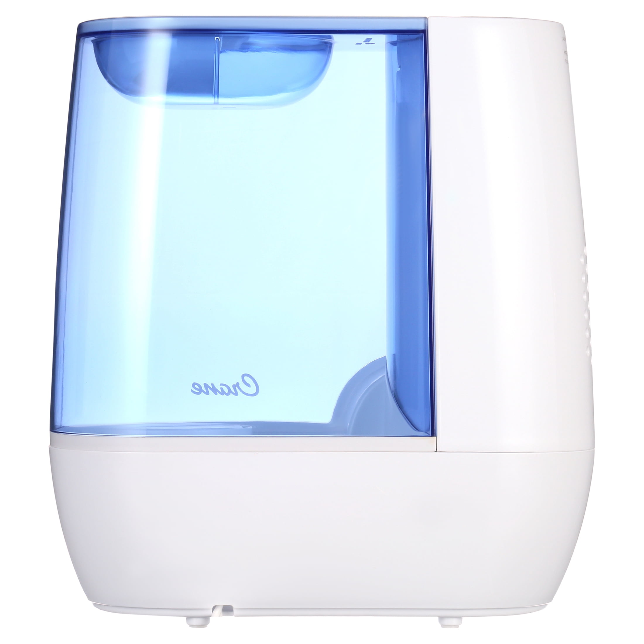 Crane USA 1.2 gal. Warm Mist Humidifier, Medicine Cup, 24 Hour Run Time, Blue/White