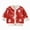 G246-Red, variant on HFHAPW Toddler Boys Girls Crewneck Cardigan Sweaters Long Sleeve Kids Button School Uniform Knit Tops Outwear,4-5 Y