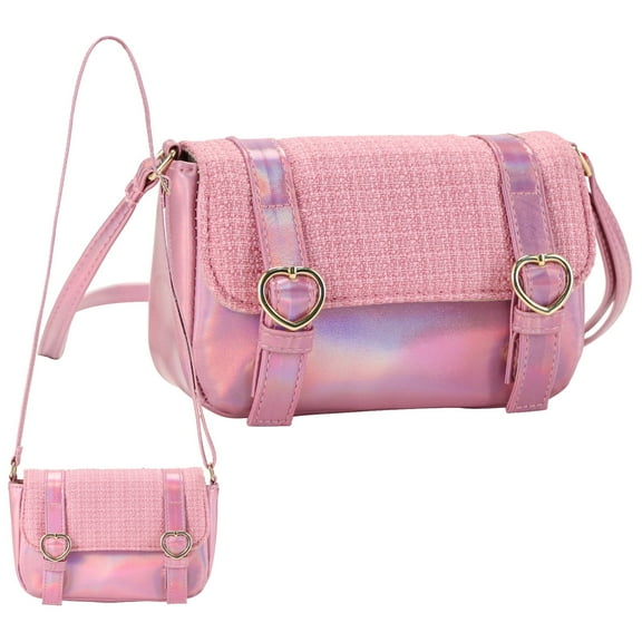 PinkSheep Mini Purse Polyester Shoulder Bag Crossbody Handbags Party Costume Accessories for Women Dress up