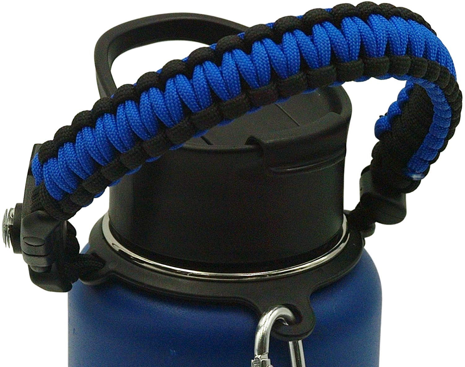 SendCord Paracord Handle for Hydro Flask Wide Mouth Water Bottles
