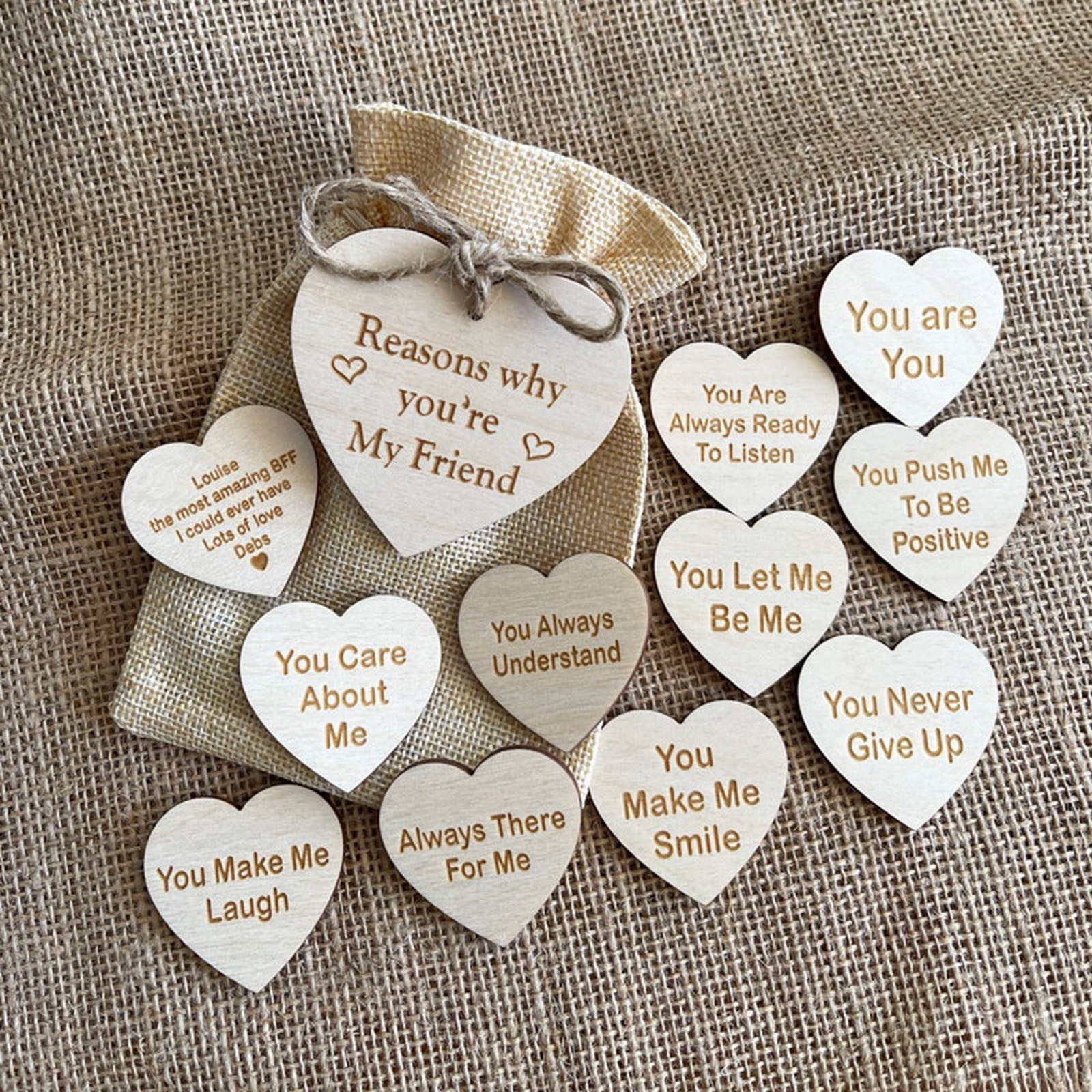 God Gave Me You - Couple Personalized Custom 2-Layered Wooden Plaque W –  wonderggift.com