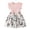 Z999-Pink378, variant on JIAYUE Girls Dress O-Neck Toddler Fly Sleeve Cartoon Prints Bowknot Clothes Toddler Stylish Relaxed Fit Casual Daily Wear Children Dresses
