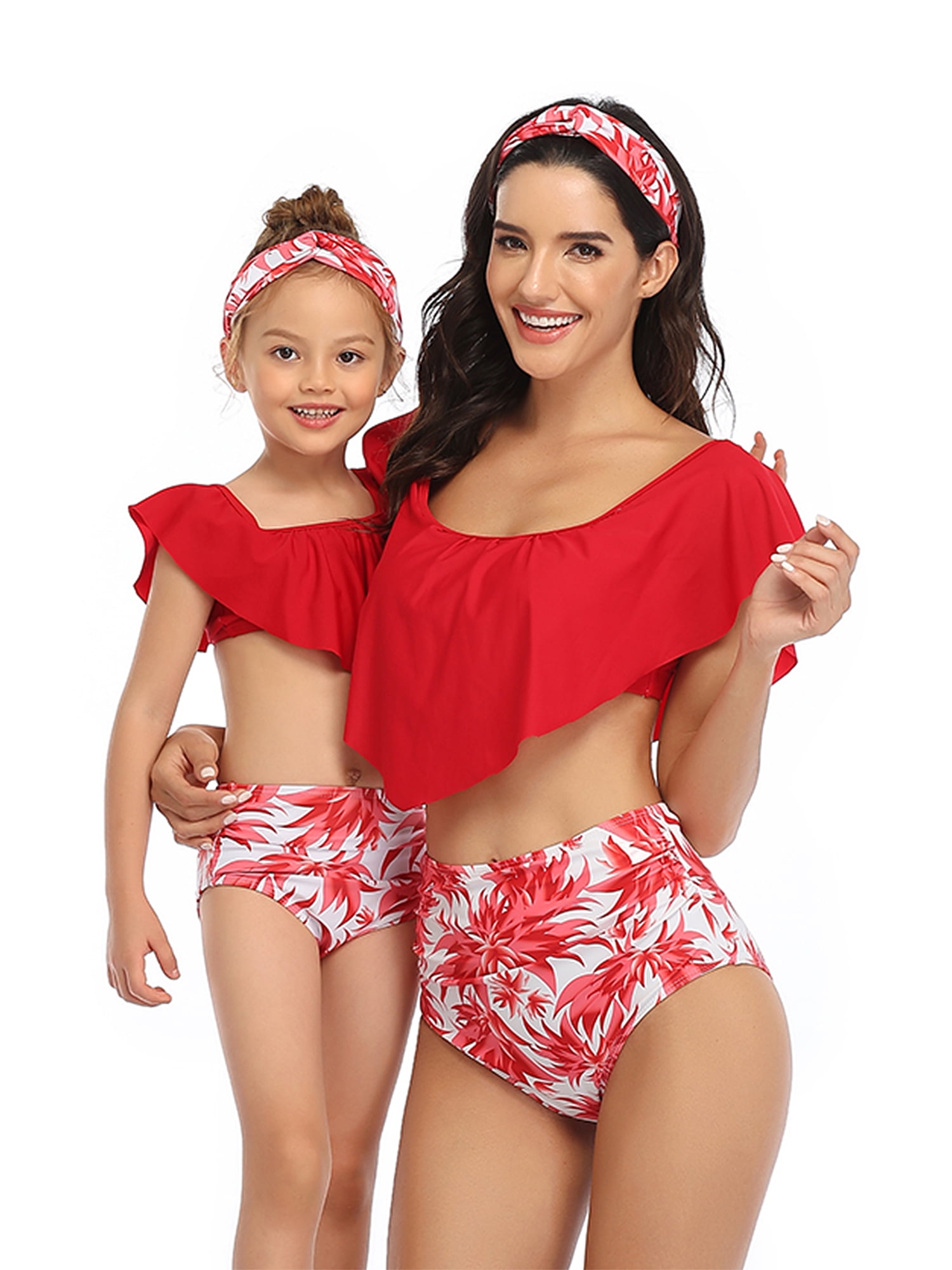 children's high waisted bikini