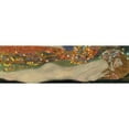 thumbnail image 3 of Klimt, Gustav 18x8 Black Modern Framed Museum Art Print Titled - Sea Serpents III, 3 of 5