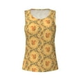 thumbnail image 4 of Xecao Cartoon Squirrel print women's scoop neck, loose-fit workout tank tops for the gym., 4 of 9