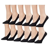 Tipi Toe Women's 12 Pack Colorful No-Show Low-Cut Sock Foot Liners