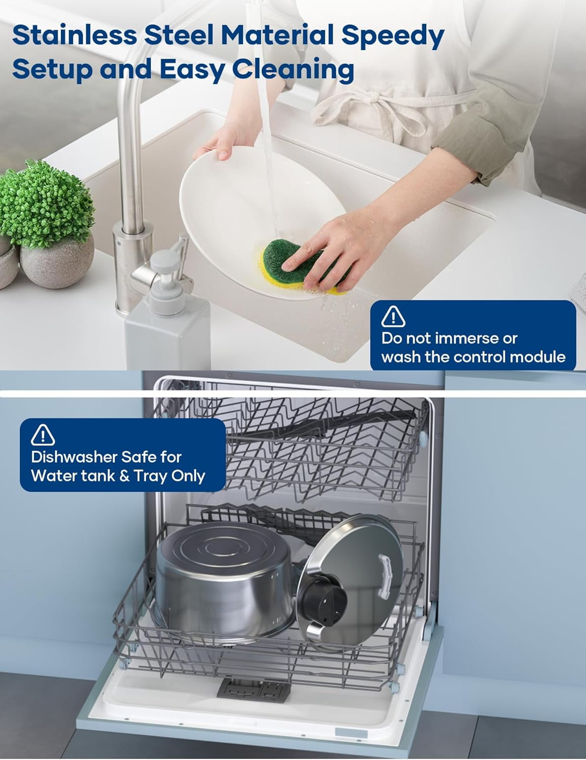 AGEETXT Wireless Cat Water Fountain with Motion Sensor, 108oz/3.2L Stainless Steel Automatic Pet Dispenser for Cats and Small Dogs, Rechargeable & Quiet
