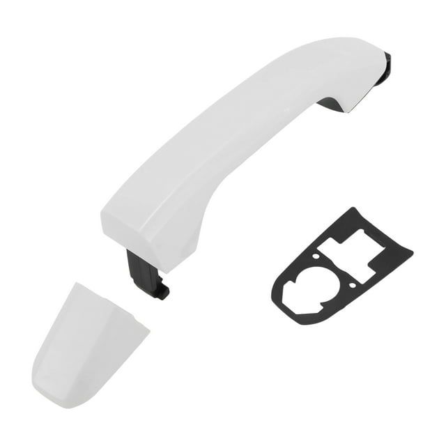 Manija de puerta exterior lateral derecho Unique Bargains No.13583889/13583891 para Chevrolet Silverado 2014-2018 ABS Blanco 1 Pc