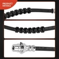 thumbnail image 5 of A-Premium Rear Center Brake Hydraulic Hose Compatible with Select Ford Models - Mustang 1971 1972 1973 - Replace# D1ZZ2282A, 5 of 9
