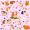 White Peach 3, variant on Erosebridal Guinea Pig Shower Curtain 72Wx72L for Boys Girls, Blue Background Waterproof Bathroom Curtain