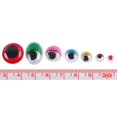 thumbnail image 5 of Kit de manualidades con 400 piezas de ojos tambaleantes, pegatinas adhesivas de plástico redondas de diferentes tamaños, de colores blanco y negro, para accesorios de manualidades de álbumes de recor, 5 of 5