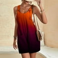 thumbnail image 5 of Dyegold Short Jumpsuits For Women Summer Dressy Casual Sleeveless Boho Rompers Clothes Loose Spaghetti Strap Overalls Bibs, 5 of 7