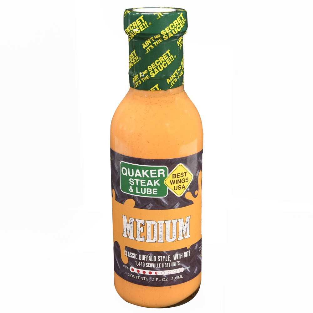 Quaker Steak & Lube Medium Sauce, 12 fl oz