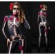 thumbnail image 1 of Disfraz de Halloween para mujer, esqueleto de cuerpo completo para adulto, disfraz de esqueleto, disfraz de Halloween de Sugarskull, disfraz del Día de Muertos, 1 of 5