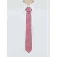 thumbnail image 2 of INSPIRE CHIC Men's Self-Tied Solid Color Formal Slim Ties Light Purple, 2 of 5