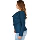 thumbnail image 2 of Blusa elegante de satín Roman Fashion/Tallas Extras, 1787 (Petroleo) azul petroleo 40 Roman Fashion BL-GR-1787-PETROLEO, 2 of 7
