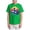 Green, variant on Summer Retro Toddler Kids Boys Raglan Sleeve Crewneck T-Shirt (Green, 3-4 Years)