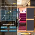thumbnail image 6 of OUTEXER Infrared Energy Efficient Saunas 47.20 x 47.20 x 75.60 in, 6 of 9