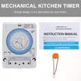 thumbnail image 2 of Time Timer Mechanical Time Control Switch Mechanical Timer[approx], 2 of 5