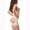 Black, variant on BE05 Open Buttocks Body Suit & Suspenders-Front Zipper-3XL-BGE
