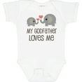 thumbnail image 3 of Inktastic My Godfather Loves Me Godson Boys or Girls Baby Bodysuit, 3 of 5
