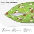 thumbnail image 5 of KLL Guinea Pigs Decorative Throw Pillow Covers Velvet Soft for Couch Sofa Bedroom Living Room Outdoor - 16"x16", 5 of 8