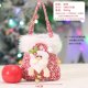 thumbnail image 3 of Pink Christmas Gift Bag Christmas Eve Portable Apple Bag Xmas Candy Bag Noel Fruit Packaging Box Navidad Creative Gift Bag, 3 of 4
