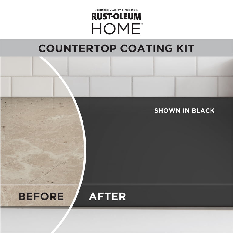 Rust-Oleum Home Countertop Satin Coating Kit, Black photo 2