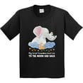 thumbnail image 3 of Inktastic My Great Grandma Loves Me to the Moon and Back Elephant Youth T-Shirt, 3 of 5