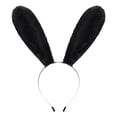 thumbnail image 4 of 2 Diademas Largas Con Orejas De Conejo Para Cosplay, Color Negro Y . negro Hugo sombreros de cosplay, 4 of 9