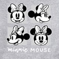 thumbnail image 3 of Disney - Mickey & Friends - Minnie Mouse - Black & White Photo Grid - Men's Crew Neck Fleece Pullover, 3 of 5