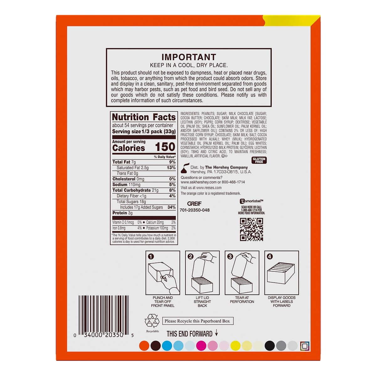 6 Pack Reese's Fast Break King Size Snack Bar | 3.5 Oz Per Bar | Buy From GOLDENROW