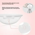 thumbnail image 5 of LNGOOR Breast Milk Collection Set--2 Pcs Breast Milk Collectors for Breastfeeding Moms,Soft Flexible Silicone Breast Shells With 30 Pcs Breastmilk Storage Bags, 5 of 6
